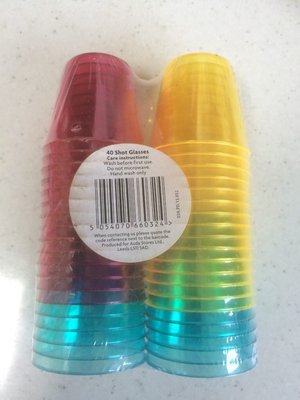 Photo of free new plastic shot glasses 40 (Frome BA11)