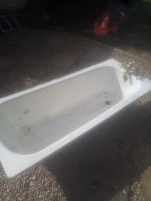 Photo of free Enamel bath brass taps (Ewhurst Green TN32)