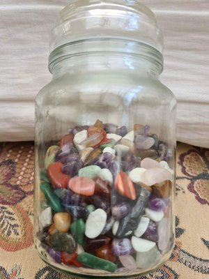 Photo of free Jar of semi precious stones (Goldington MK41)