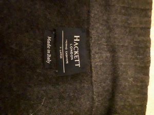 Photo of free Grey man's wool and cashmere cardigan (Dulwich SE21)