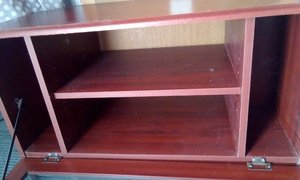 Photo of free Wood tv cabinet (Trefnant LL16)
