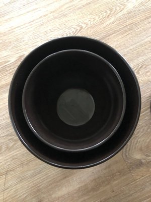 Photo of free 3 black bowls (Cal Young)