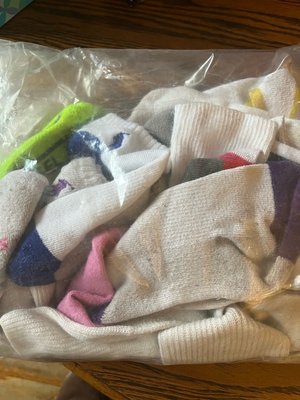 Photo of free Old socks - diff sizes & colors (Sunland)