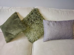 Photo of free Dunelm cushions (Whitchurch CF14)