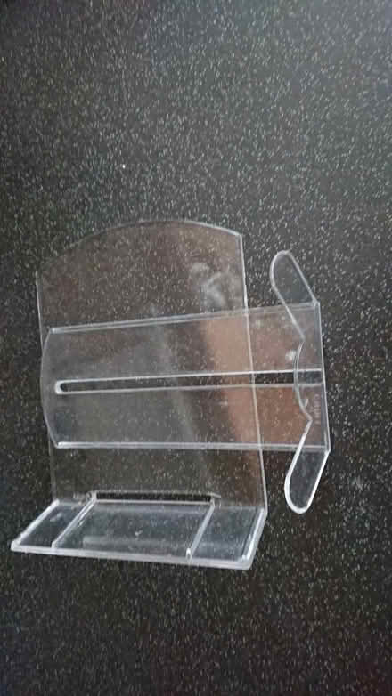 Photo of free Book stand plastic for lightweight books (Nash Mills WD4) #2