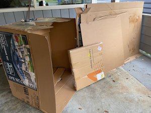 Photo of free Large cardboard (Lake Forest Park)