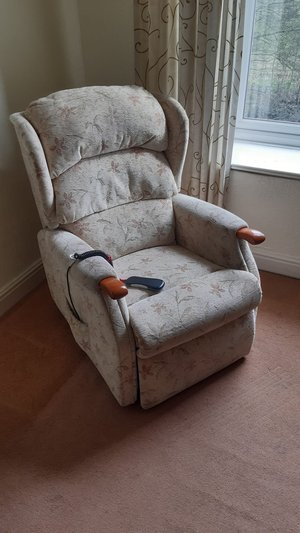 Photo of free Recliner chair (SK22 Hayfield)