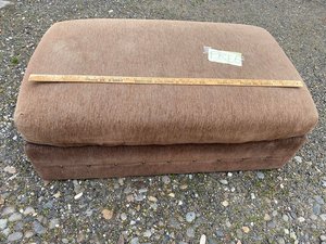 Photo of free Foot rest ottoman with storage (Hillsdale, in SW Portland)