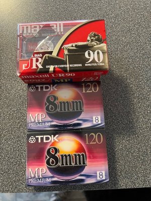 Photo of free 8MM Tapes - Unopened (Allandale Farm)