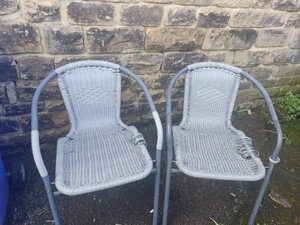 Photo of free 2 garden chairs (Stannington S6)