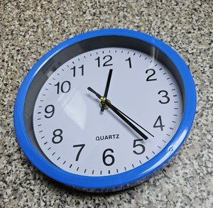 Photo of free Blue wall clock (Edinburgh EH6)