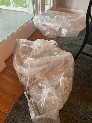 Photo of free huge bubble wrap and plastic (Chevy Chase, DC)