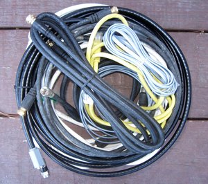 Photo of free Electronic Cables, Mostly New (Saugerties)
