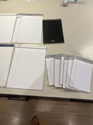 Photo of free Partially used notepads (Old Town)