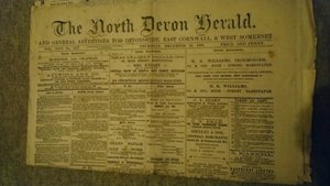 Photo of free Vintage local and national newspapers (Barnstaple EX31)