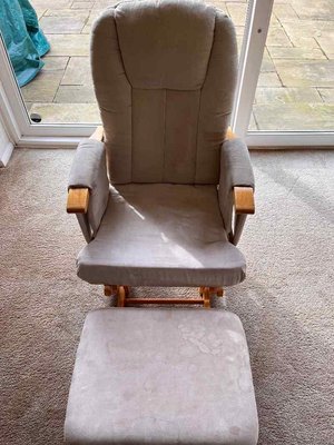 Photo of free Rocking chair and footstool (Wylde Green B72)