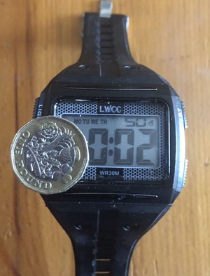Photo of free Very large digital watch (North Kelvinside G20)