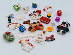 Photo of free Small holiday baubles and magnets (Park North Garland)