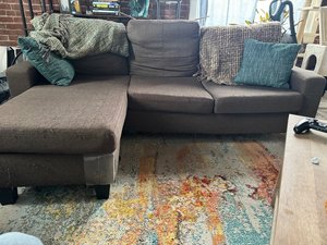 Photo of free Sectional couch (Downtown LA. 7th street)
