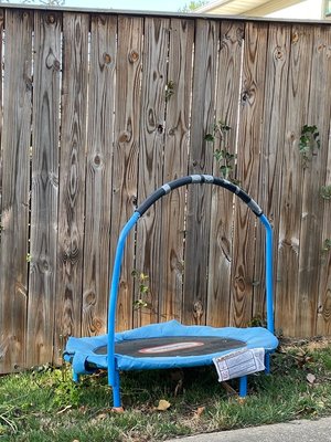 Photo of free Child’s trampoline with handle (Odenton)