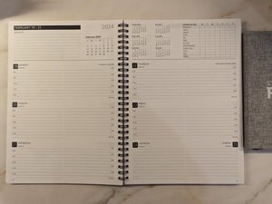 Photo of free 2024 planner (near Central Park)