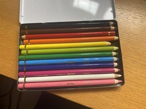 Photo of free 12 Pastel Colouring Pencils (CT3)