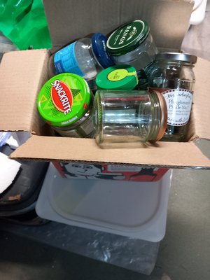 Photo of free Glass jars with lids (Edgeley SK3)