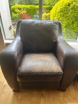 Photo of free Large Leather armchairs (Glenageary)