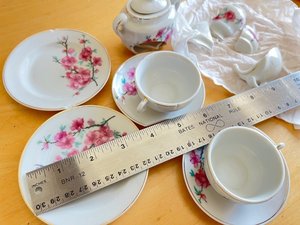 Photo of free Mostly chipped kids tea set Japan (149 Southern Heights Blvd, SR)