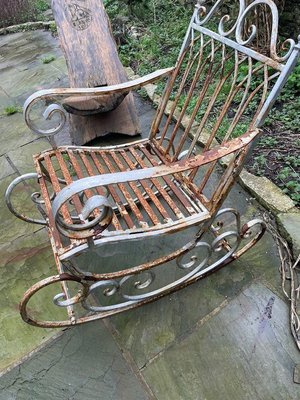 Photo of free Two garden rocking chairs (At brides, vale of Glamorgan)