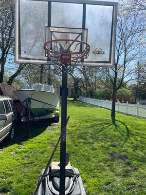 Photo of free Basketball net and stand (Glenside)