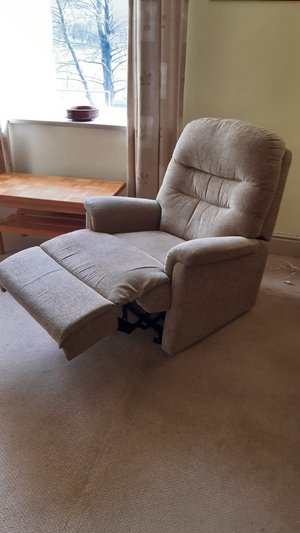 Photo of free Recliner chair (SK22 Hayfield)