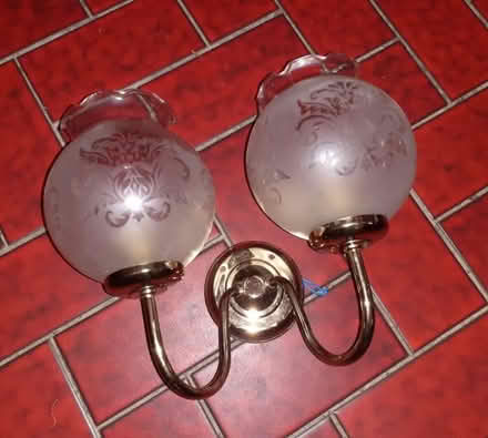 Photo of free Twin light fitting (Brantham CO11) #1