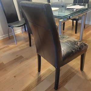 Photo of free Four great dining chairs (John's Landing, South Portland)