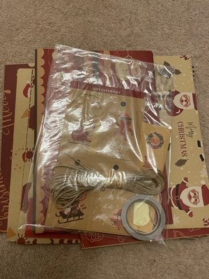 Photo of free Christmas wrapping paper (Maidenbower, RH10)