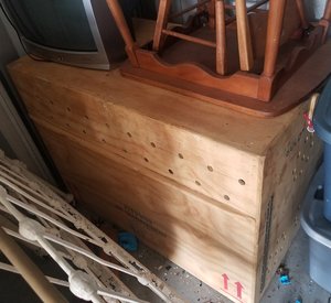 Photo of free Large dog shipping crate (Winthrop U. area)
