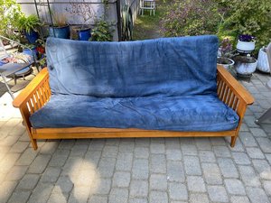 Photo of free Futon frame and pad (Lake Forest Park)