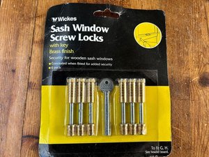 Photo of free Sash window screw locks (Dorking)