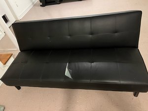 Photo of free Black IKEA futon (Silver Spring, MD)