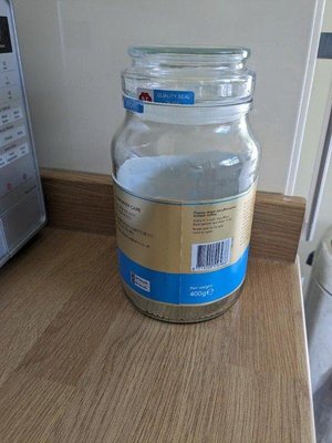Photo of free Extra large empty coffee jar (M33)