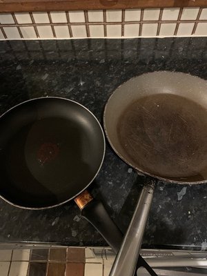 Photo of free Two pans. Used condition (Turnpike Lane / Wood Green N22)