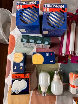 Photo of free Variety of boxed light bulbs (Weston SG4)