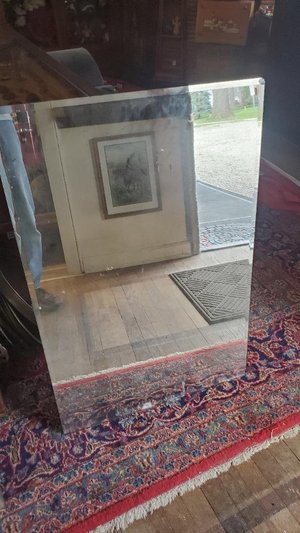 Photo of free Beveled Mirror Glass 36x24 (1720 Ogden Ave Lisle)