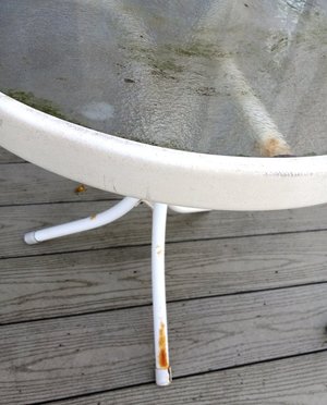 Photo of free 2 Patio Tables (Canton)
