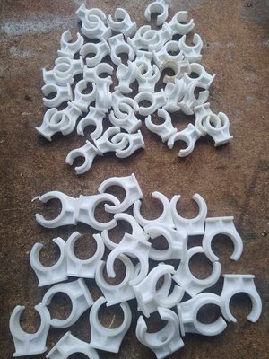 Photo of free Assorted pipe clips (Holbrooks CV6)