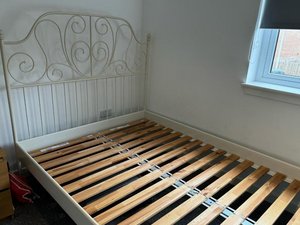 Photo of free IKEA double bed (EH16)