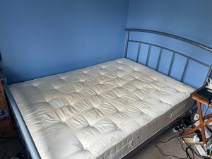 Photo of free Double bed with or without mattress (Wokingham RG41)