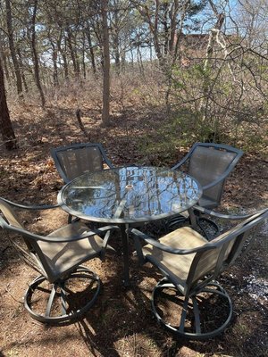 Photo of free Outdoor dining set for 4 (Truro Center)