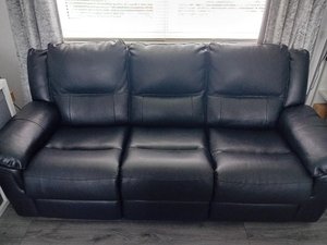 Photo of free 3 seater sofa with recliner at each end good condition (Gateside G78)