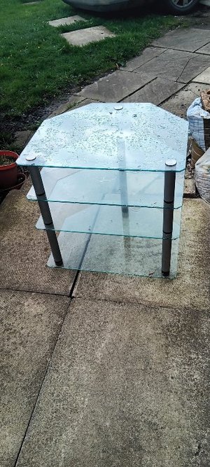 Photo of free Glass TV table (Allerton BD15)
